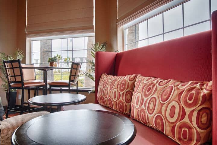 Lobby sitting area